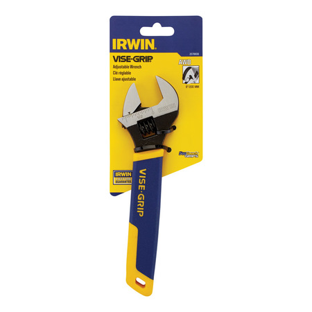 IRWIN ADJUSTABLE WRENCH 8""L 2078608